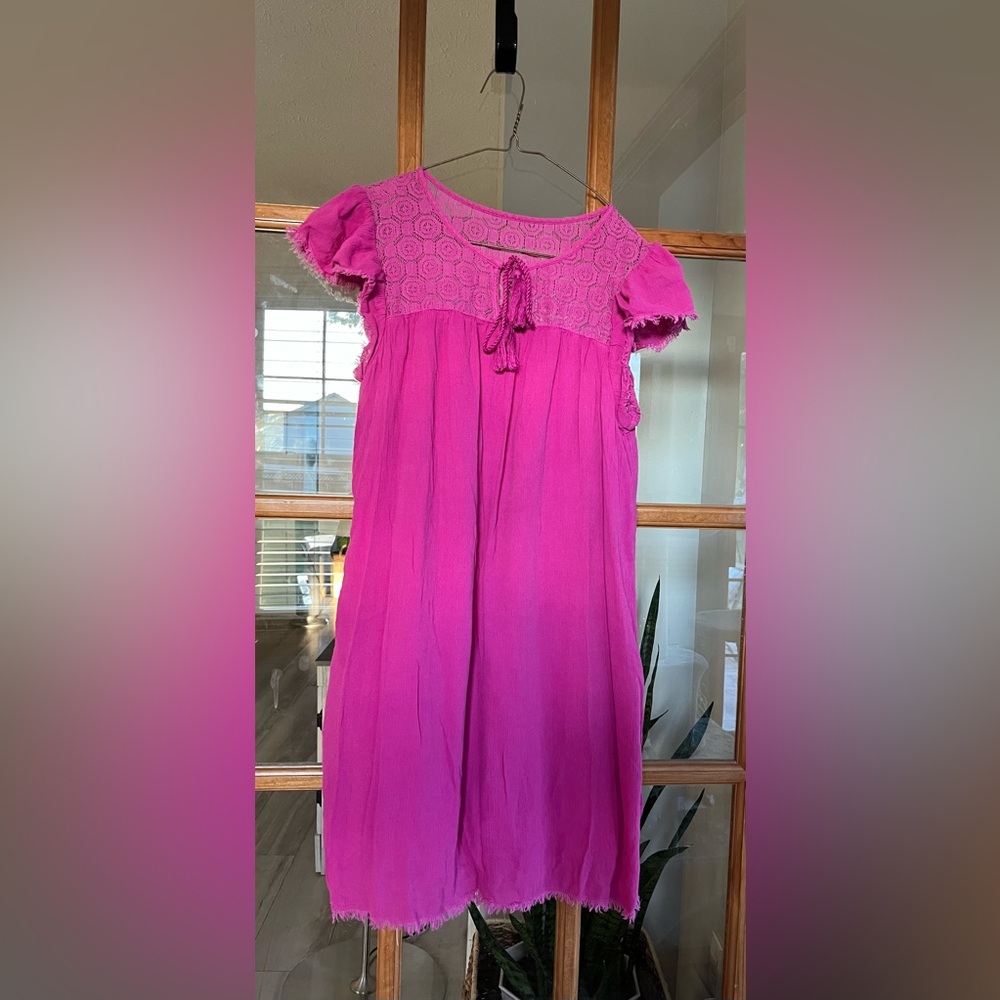 Magenta pink dress